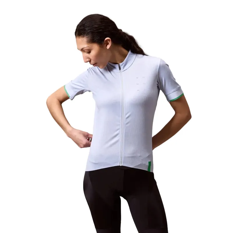 Maillot de manga corta para mujer ENDURA FS260 PRINT Aero Azul