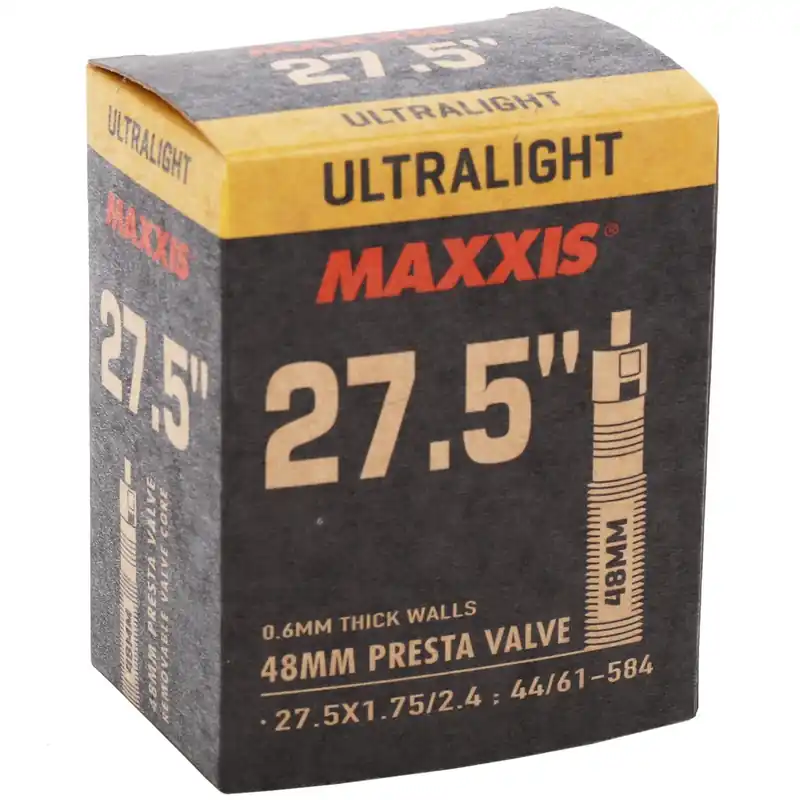 Cámara de aire MAXXIS ULTRALIGHT 27.5x1.75/2.4 Presta 48mm
