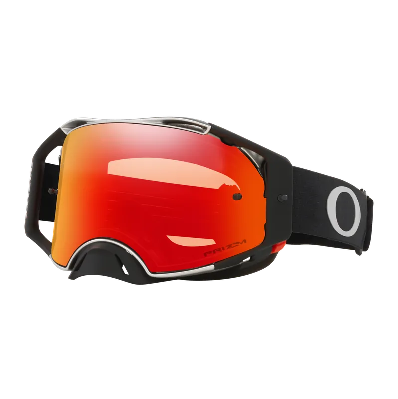 Máscara OAKLEY AIRBRAKE MX Tuff Blocks Negro Gunmetal Prizm MX Torch Iridium