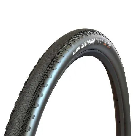 Neumático MAXXIS RECEPTOR 700x40c Dual Exo Tubeless Ready Blando Negro