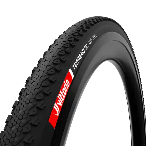 Neumático VITTORIA TERRENO T30 FINE LOOSE Gravel Sport 700x38c Tubetype Black