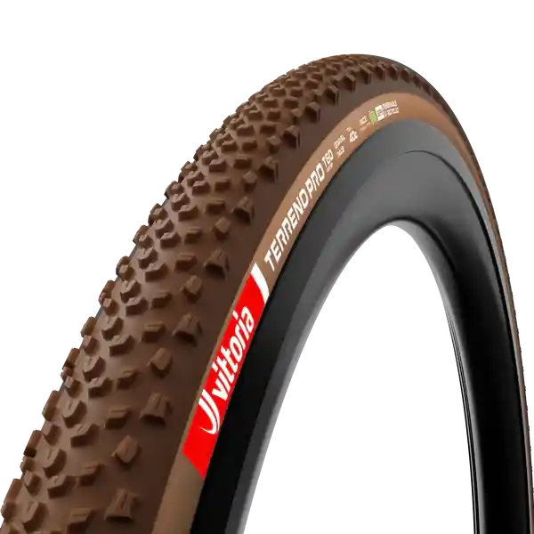 Neumático VITTORIA TERRENO PRO T60 Mixed Gravel Race 700x40c Tubeless Ready Soft Brown