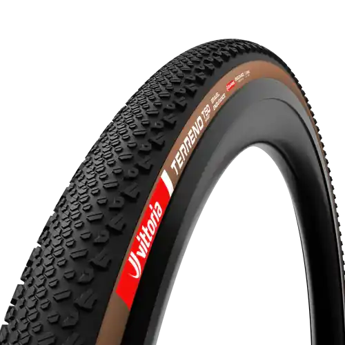 Neumático VITTORIA TERRENO T50 MIXED Gravel Endurance 700x40c Tubeless Ready Blando Marrón