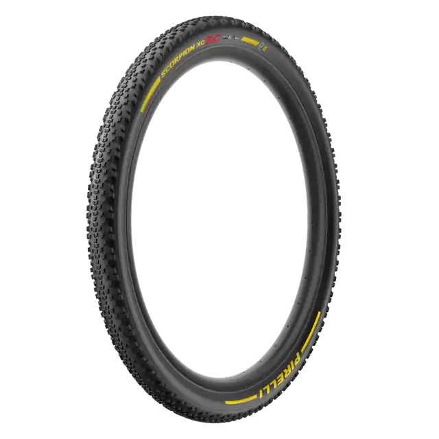 Neumático PIRELLI SCORPION RACE XC RC ProWall 29x2.40 Tubeless Ready Blando Negro/Amarillo Team Edition