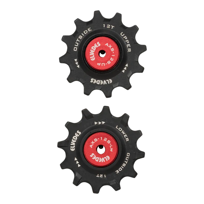 ELVEDES 12T Sram Red/Force AXS 12V Desviador Ruedas Rodamientos Ceramicos NW