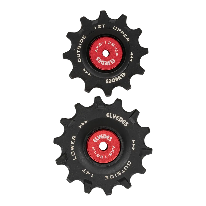 ELVEDES 12/14 Dientes Sram Red/Force AXS 12V Desviador Ruedas Rodamientos Ceramicos NW