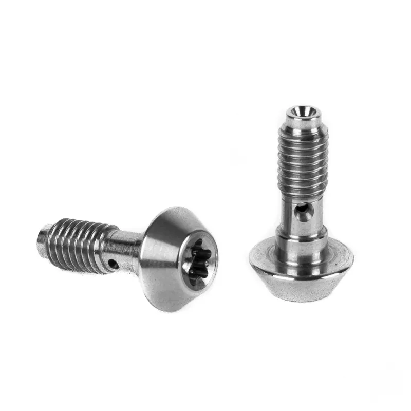 Juego de 2 tornillos de acero inoxidable ELVEDES para Magura Banjo