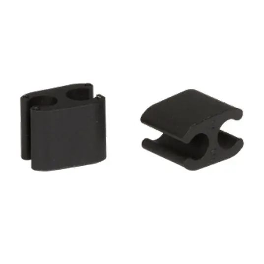 Kit de 10 guías ELVEDES Duo Clip Diam 4.1mm/5mm Plástico