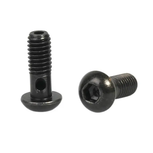 Juego de 2 tornillos de acero ELVEDES M6x1mm para banjo