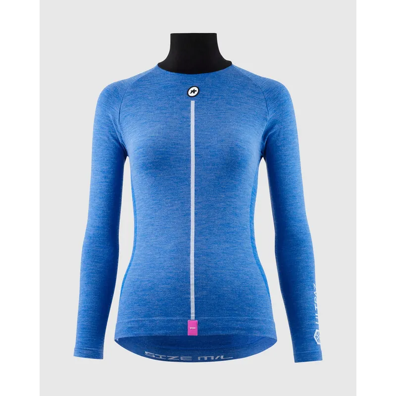 ASSOS ULTRAZ WINTER SKIN P1 Ropa interior manga larga Mujer Calypso Blu