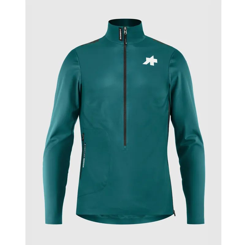 Chaqueta ASSOS TACTICA RAIN T5 Foundation Verde