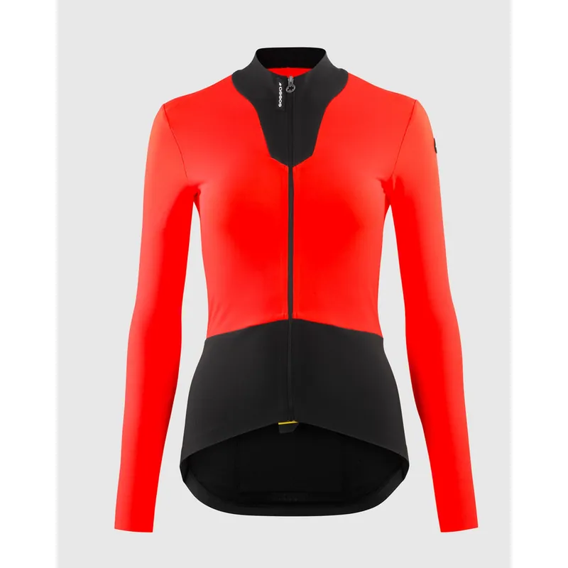 ASSOS DYORA R SPRING FALL S11 Maillot de manga larga para mujer LollyRed