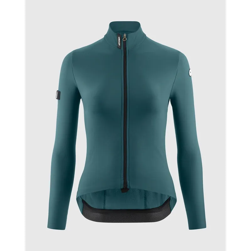 Maillot ASSOS UMA GT SPRING FALL C2 de manga larga para mujer Foundation Green