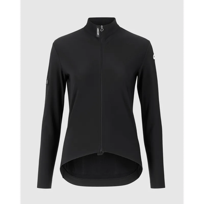 Maillot ASSOS UMA GT SPRING FALL C2 Mujer manga larga Negro
