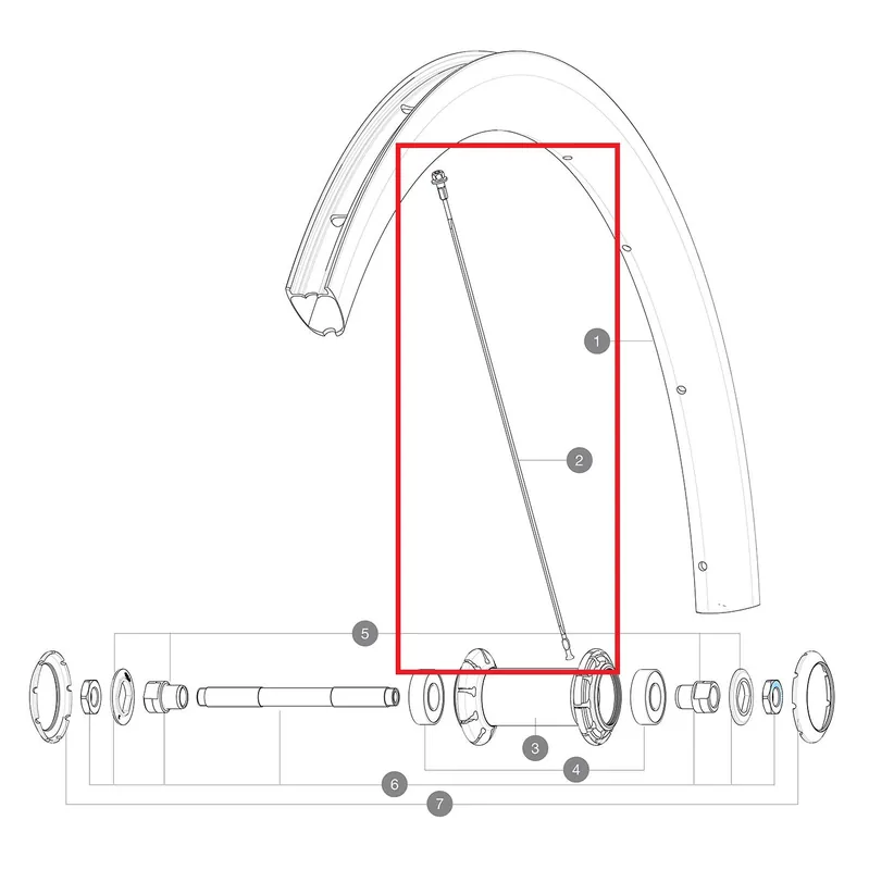 Kit de 12 radios MAVIC COSMIC PRO CARBON UST 268mm Delantero/Trasero