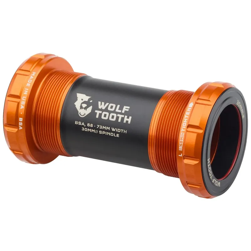 Platos y bielas WOLFTOOTH BSA 30mm Orange