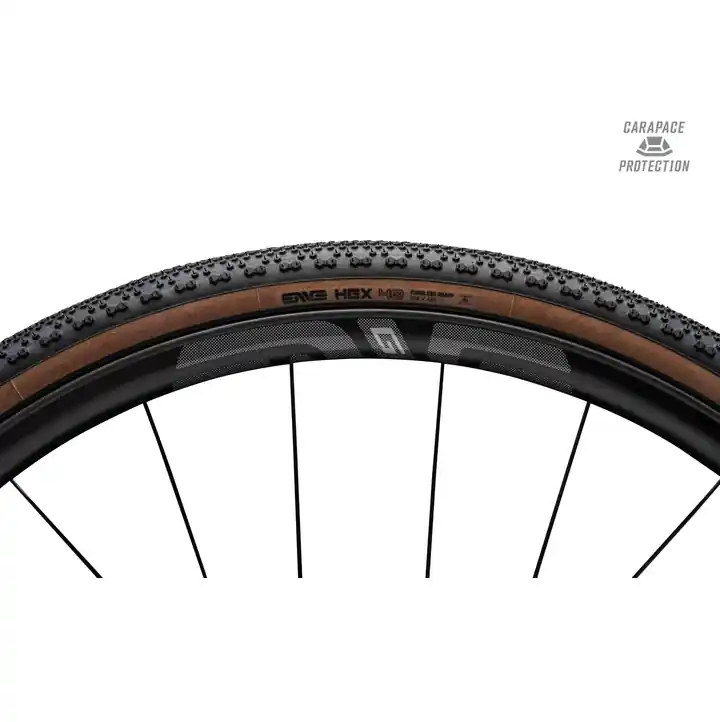 Neumático ENVE HEX CARAPACE 700x40c Tubeless Ready Beige