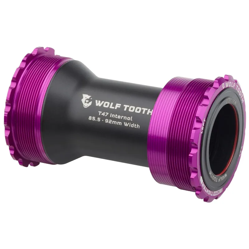 Platos y bielas WOLFTOOTH T47i Internal 24mm Purple