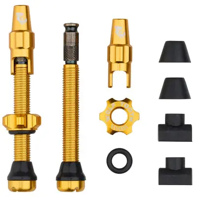 Juego de 2 Válvulas Tubeless WOLF TOOTH CLIK VALVE Oro