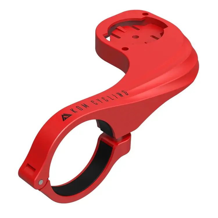 Soporte de manillar para GPS GARMIN KOM CYCLING Rojo