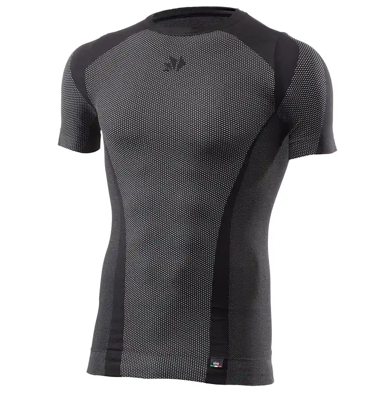 SIXS TS1 V2 Ropa Interior Manga Corta Carbono Negro