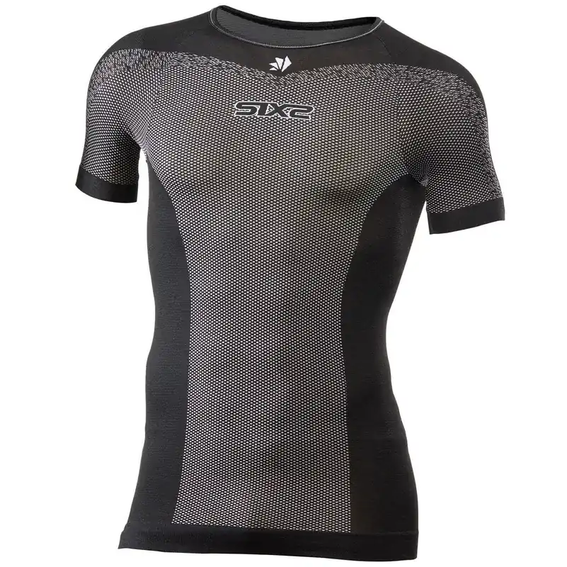 SIXS TS1L BT Ropa Interior Manga Corta Carbono Negro