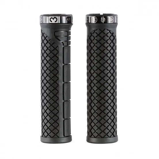 SB3 SHARK Puños Lock-On 132 mm Negro