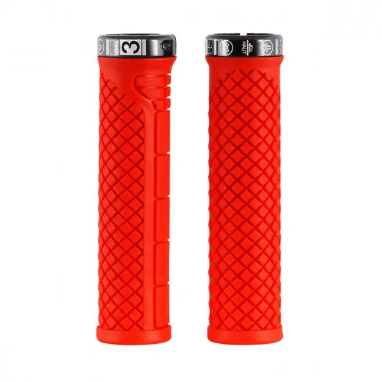 SB3 SHARK Puños Lock-On 132 mm Rojo
