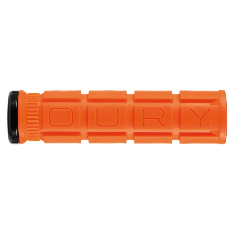 Puños OURY Lock-on V2 135mm Naranja