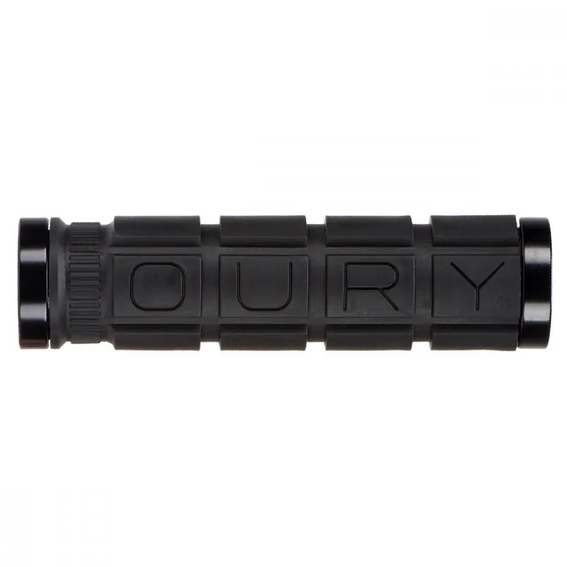 Puños OURY Double Lock-on 127mm Negro