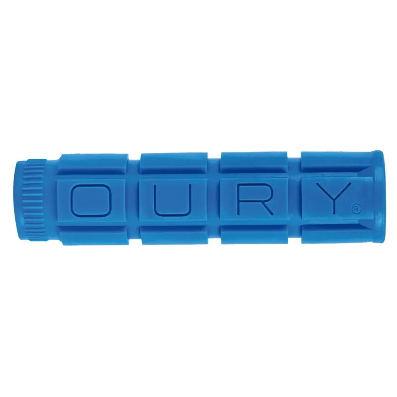 Puños OURY Classic Mountain V2 114mm Azul