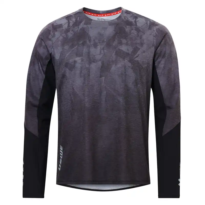 Maillot MTB USWE SPOKE Manga Larga Negro