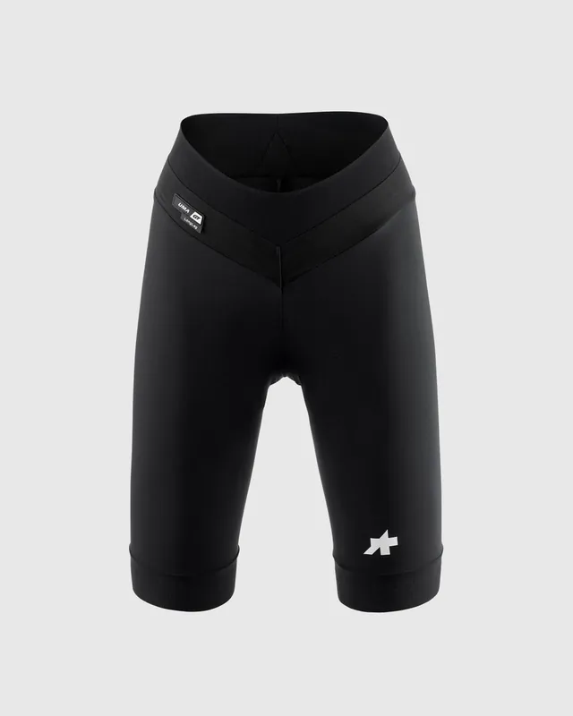 ASSOS UMA GT HALF S11 Botas largas al muslo para mujer Negro