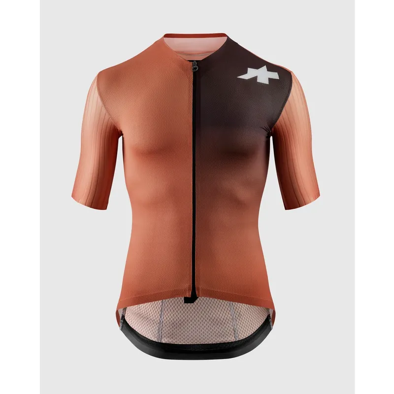 Maillot ASSOS EQUIPE RS S11 Marrón Manga Corta