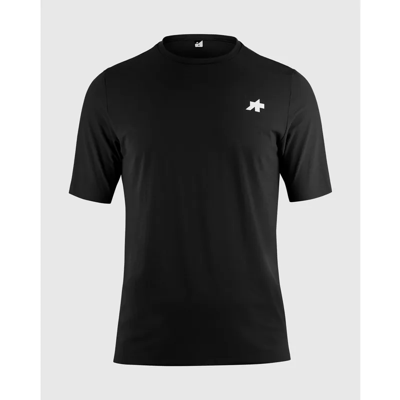 Maillot ASSOS TACTICA POST RIDE T5 Manga Corta Negro