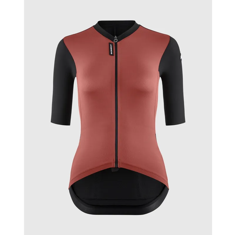 Maillot ASSOS TACTICA T5 Mujer Marrón Quemado Manga Corta
