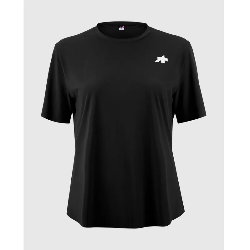Maillot ASSOS TACTICA POST RIDE T5 Manga Corta Mujer Negro