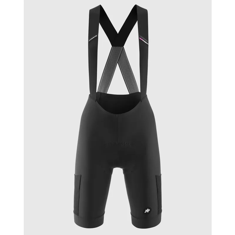 ASSOS TACTICA KIESKAFER T5 GRAVEL Bibshort Mujer Negro
