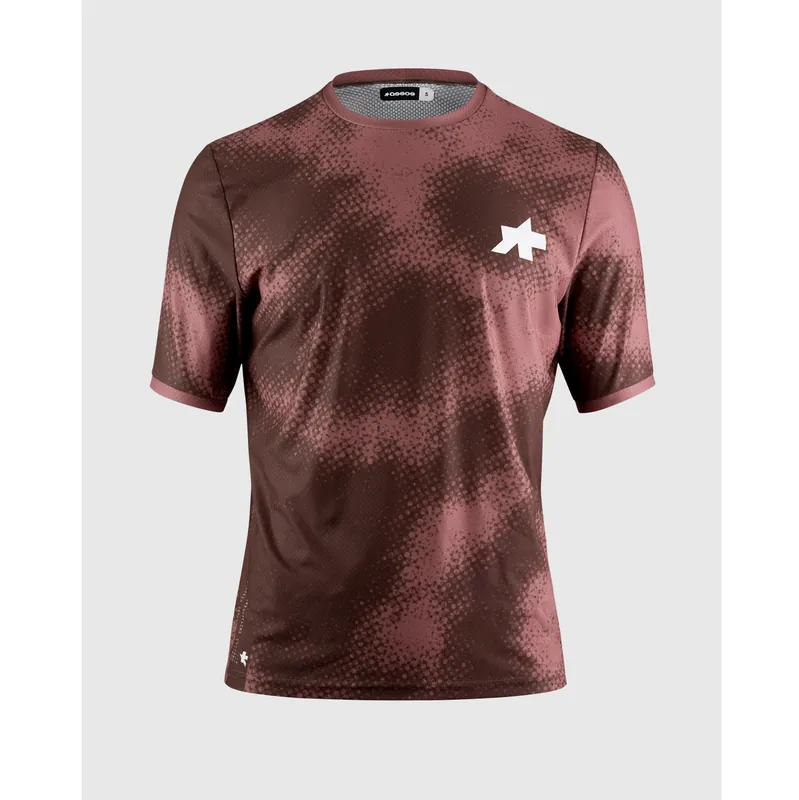 Maillot de manga corta ASSOS TACTICA T5 MUD FLAGE Marrón
