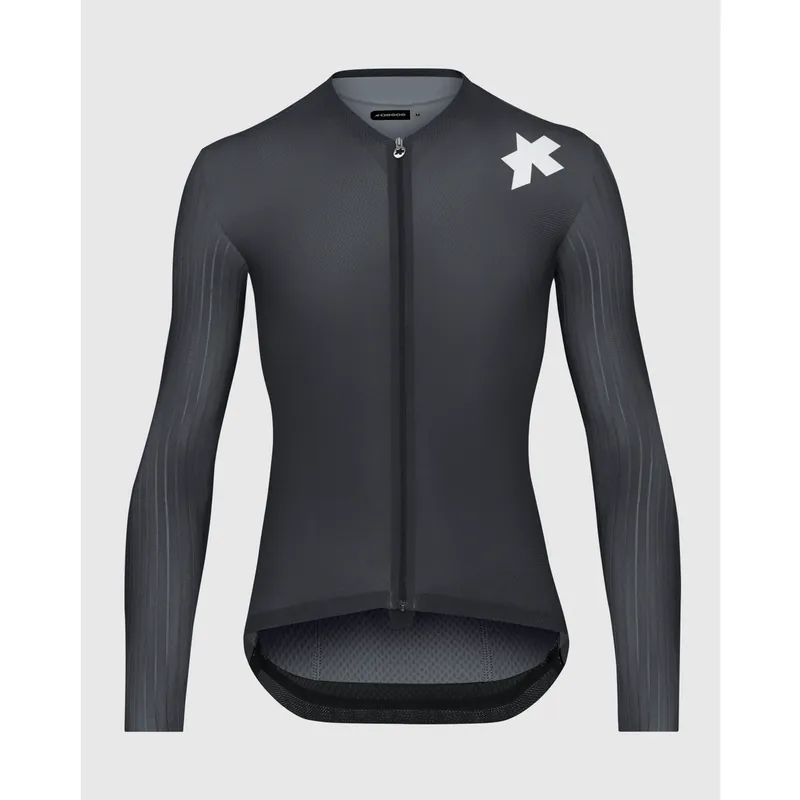 Maillot de manga larga ASSOS EQUIPE RS S11 Negro/Gris