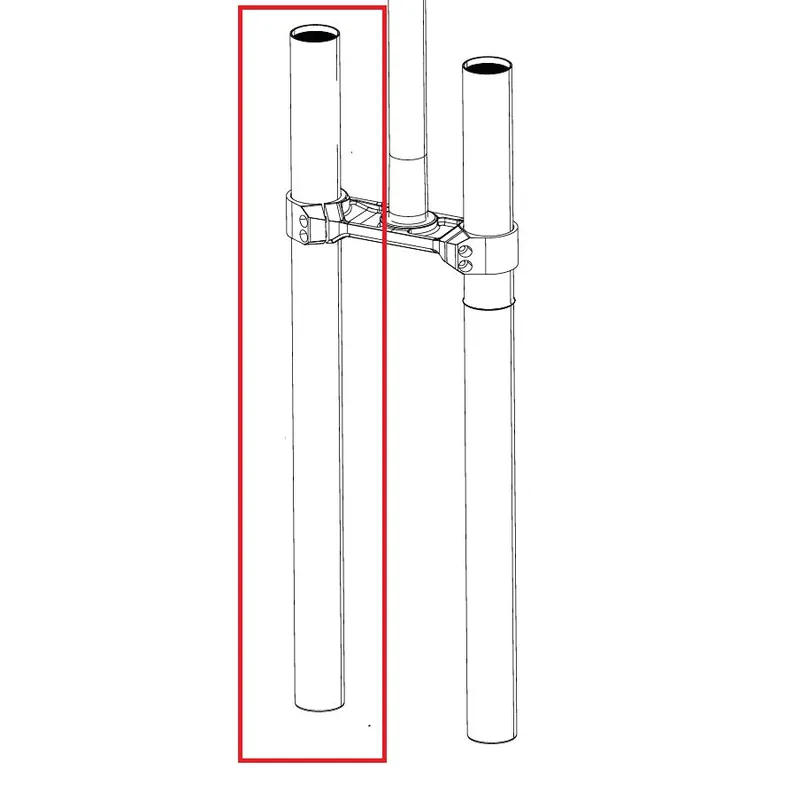Pitón recto para horquilla ROCKSHOX BOXXER D1 (2024+)