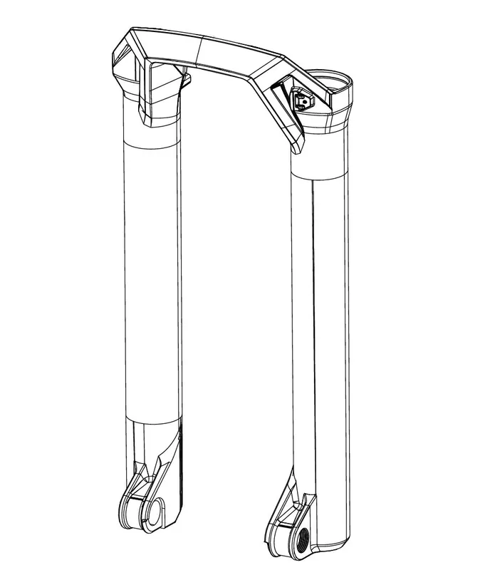 ROCKSHOX BOXXER D1 (2024+) 29" Horquillas Negras