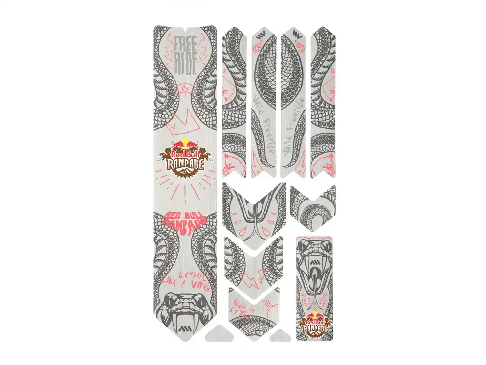 ALL MOUNTAIN STYLE EXTRA Protector de cuadro Red Bull Rampage Freeride Gris
