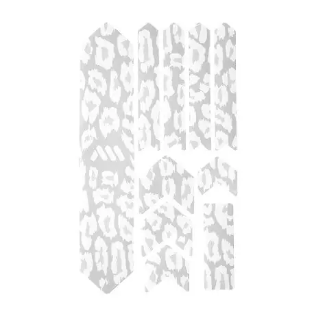 ALL MOUNTAIN STYLE EXTRA Protector de montura adhesivo blanco guepardo