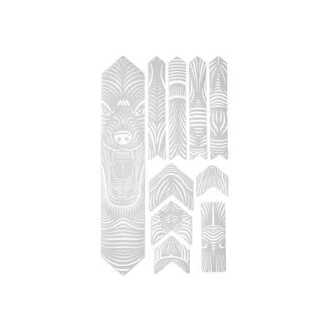 ALL MOUNTAIN STYLE EXTRA Protector de marco adhesivo blanco