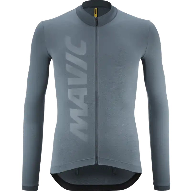 MAVIC AKSIUM Maillot de manga larga Azul