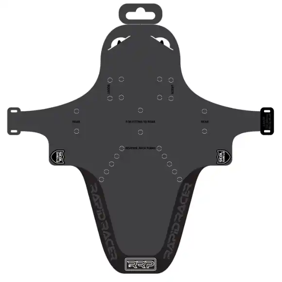 RRP EnduroGuard Guardabarros grande (horquillas de 120 a 200mm) Negro