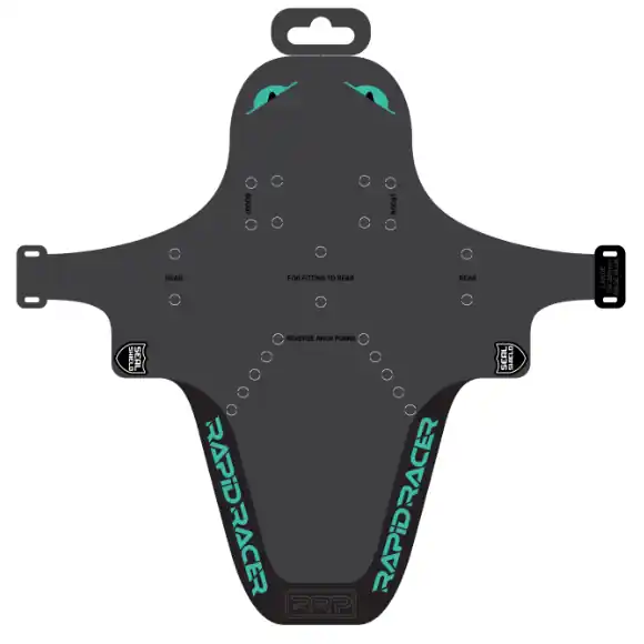 RRP Guardabarros EnduroGuard Standard (horquillas 80 a 120mm) Negro/Turquesa