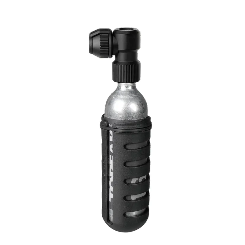 TOPEAK NANO AIRBOOSTER L Tapa de percusión de CO2 + cartucho de CO2 roscado de 16 g (x1)