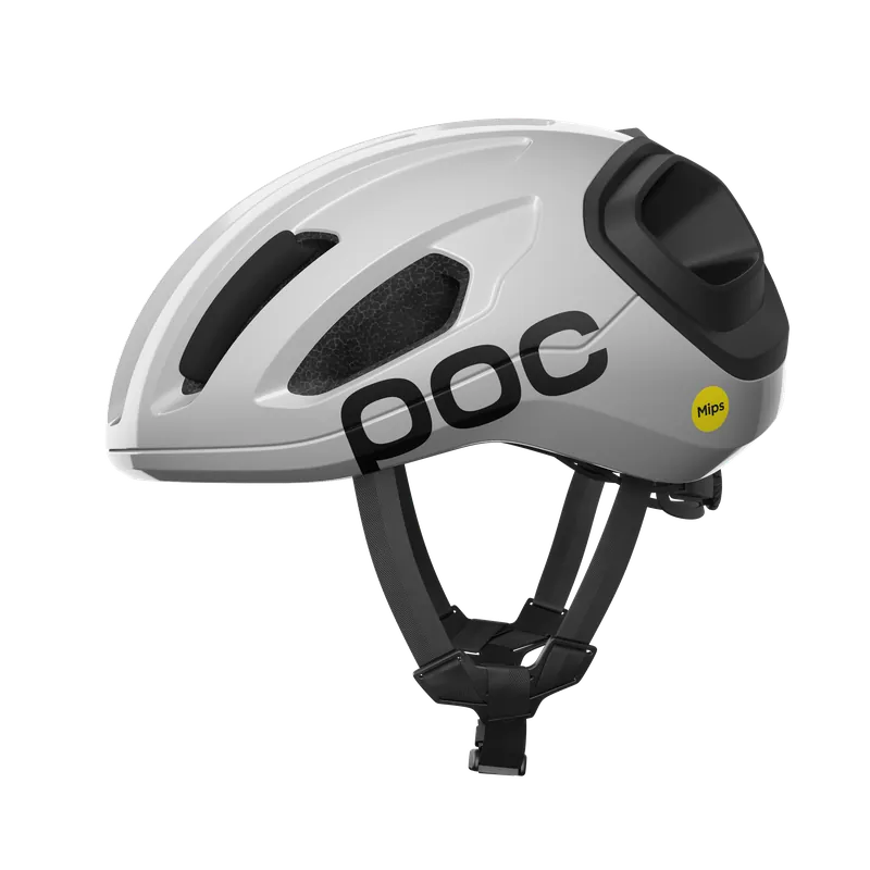 Casco de carretera POC AMIDAL MIPS Blanco/Negro Mate